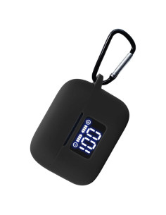 Funda de Silicona SMAATE para Auriculares TOZO T21 - Negra