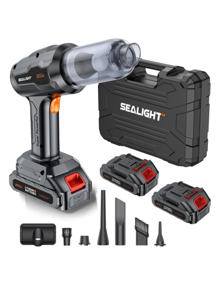 Aspiradora Portátil Sin Cable SEALIGHT XX1 21000PA Inalámbrica