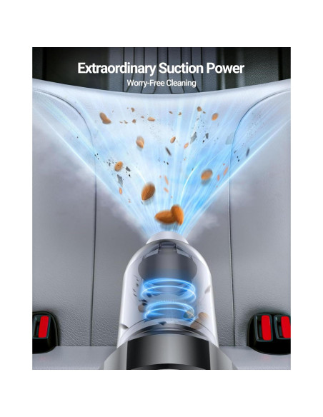 Aspiradora Portátil Sin Cable SEALIGHT XX1 21000PA Inalámbrica