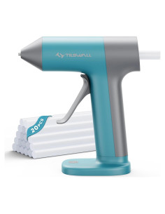 Pistola de Pegamento Caliente Inalámbrica Tilswall Azul 15W