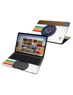 MightySkins Piel Vinilo para Apple MacBook Air 13" 2018-2020 - Polaroid Vintage