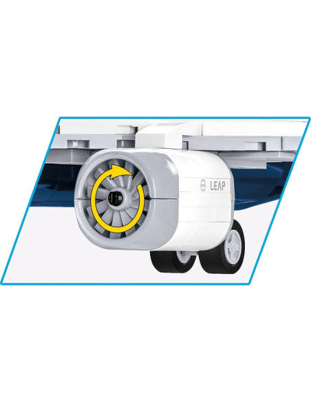 Avión de Construcción COBI Boeing 737-8 con 340 Piezas