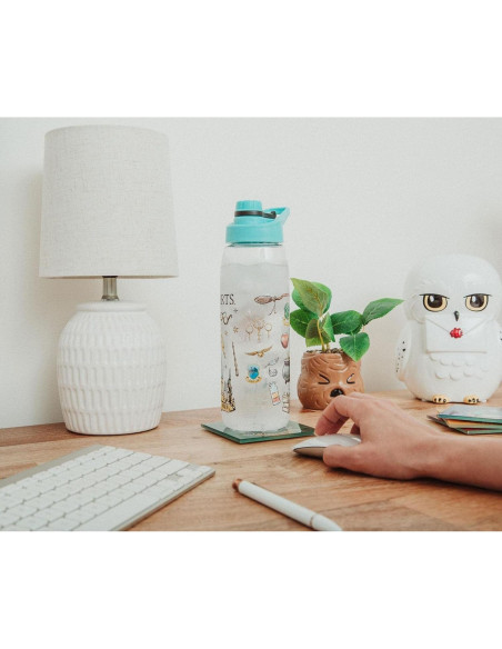 Botella de Agua de Plástico Silver Buffalo Harry Potter 0.83L