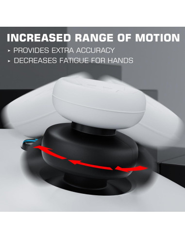 Extensor de Thumbstick y Cubierta de Silicona PlayRealm para Xbox