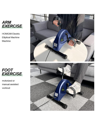 Bicicleta de Ejercicio Eléctrica HOMGIM Mini para Rehabilitación