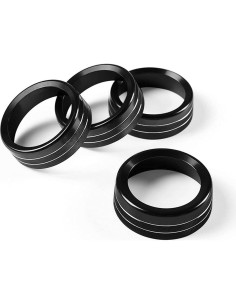 Cubierta de botón de audio CD Thor-Ind para Toyota Tacoma 2016-2021, Negro 2