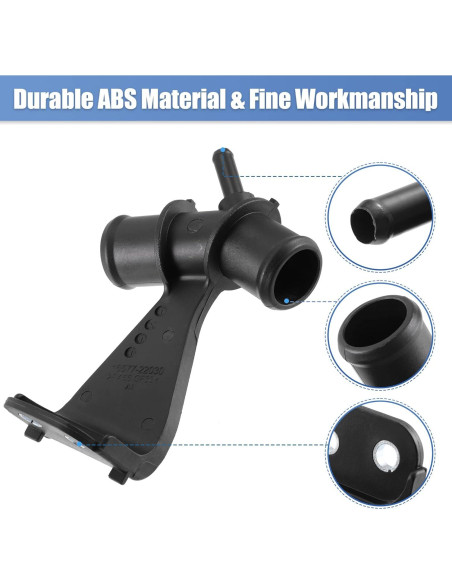 Conector de Refrigerante X AUTOHAUX para Toyota Corolla 2009-2013