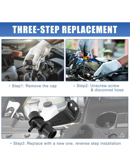 Conector de Refrigerante X AUTOHAUX para Toyota Corolla 2009-2013