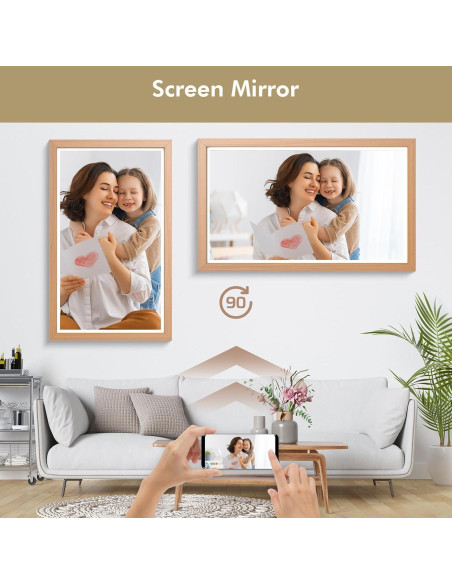 Marco de Foto Digital 21.5" FULLJA WiFi 32GB Control Remoto