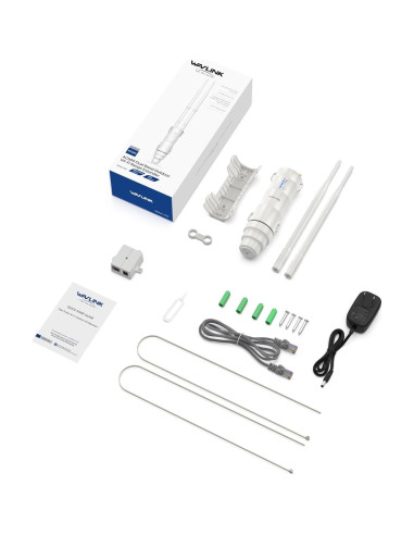 Extensor de WiFi Exterior WAVLINK 570HA1, IP67, 300Mbps
