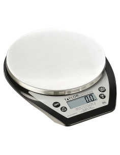Báscula Digital Compacta Taylor 1020NFS 5 kg Acero Inoxidable
