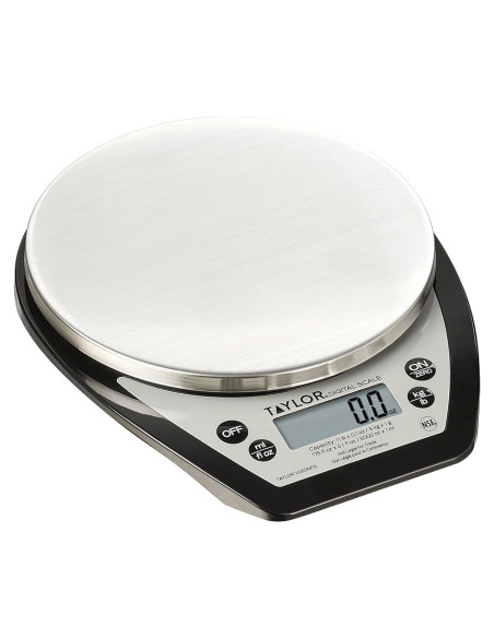 Báscula Digital Compacta Taylor 1020NFS 5 kg Acero Inoxidable