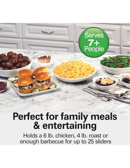 Olla de Cocción Lenta Hamilton Beach 6 Cuartos 15 Opciones