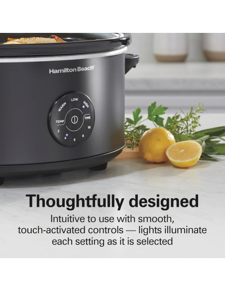 Olla de Cocción Lenta Hamilton Beach 6 Cuartos 15 Opciones