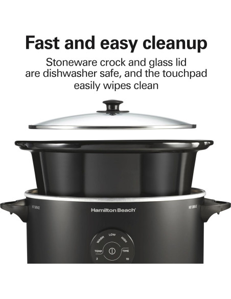 Olla de Cocción Lenta Hamilton Beach 6 Cuartos 15 Opciones