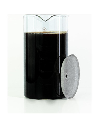 Cristal de Repuesto para Prensa Francesa Cafe Crush Club 1L