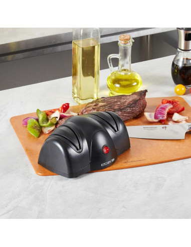 Afilador de cuchillos eléctrico Kitchen Tek 2 etapas 19 cm