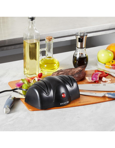 Afilador de cuchillos eléctrico Kitchen Tek 2 etapas 19 cm