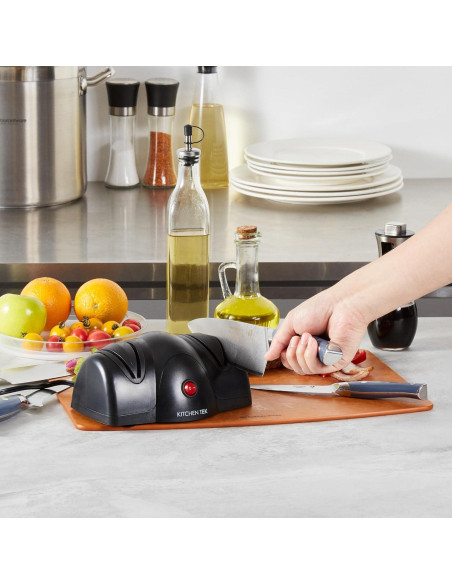 Afilador de cuchillos eléctrico Kitchen Tek 2 etapas 19 cm
