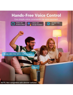 Bombillas Inteligentes DAYBETTER RGB 9W 800LM Paquete de 6 2