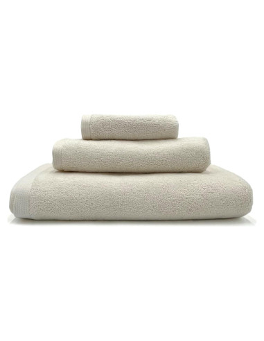 Juego de Toallas Turcas Lincoln & Palm 3 Piezas 700 GSM Marfil