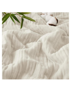 Manta de Muselina PHF Cooling Queen 228.6x228.6cm Viscosa Bambú