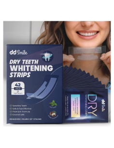 Tiras Blanqueadoras Dientes Sensibles DwellDecor - 42 Tiras
