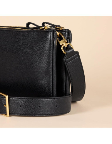 Bolso Cruzado Minimalista Amazon Essentials Negro 33.87x25.65cm