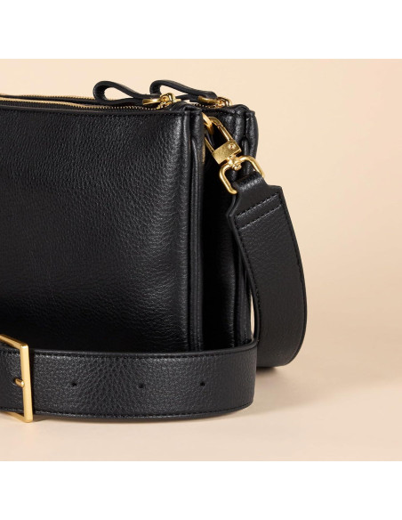 Bolso Cruzado Minimalista Amazon Essentials Negro 33.87x25.65cm