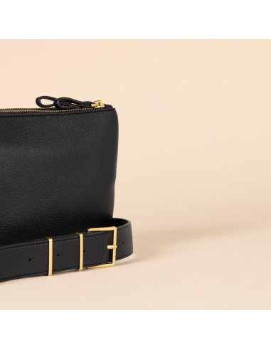 Bolso Cruzado Minimalista Amazon Essentials Negro 33.87x25.65cm