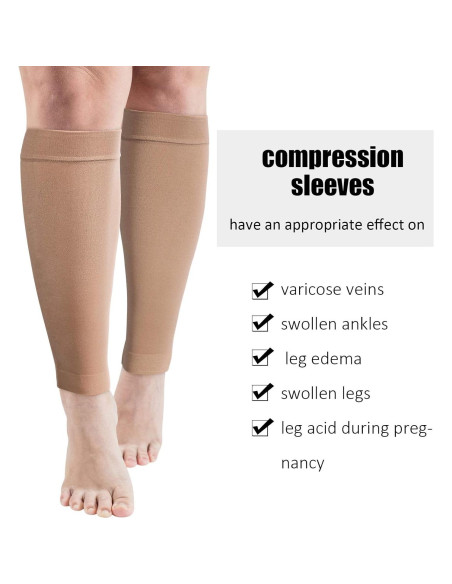 3 Pares Calcetines de Compresión XXL 20-30 mmHg Syhood