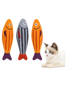 Juguetes Interactivos para Gatos PetPrana - 3 Paquete Sardina