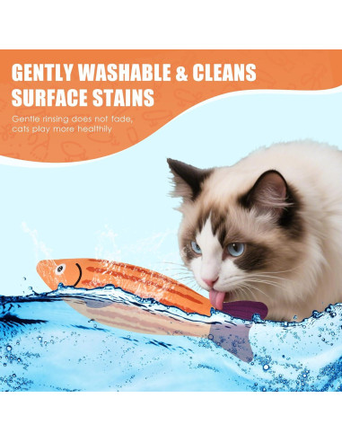 Juguetes Interactivos para Gatos PetPrana - 3 Paquete Sardina