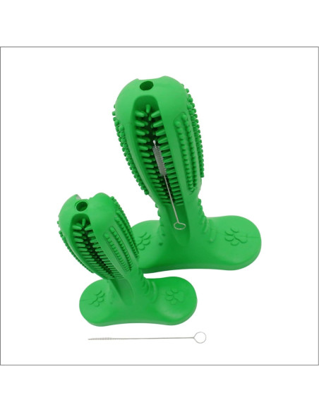 Cepillo de Dientes para Perros Kanine Care - Juguete de Goma Natural 16.5cm