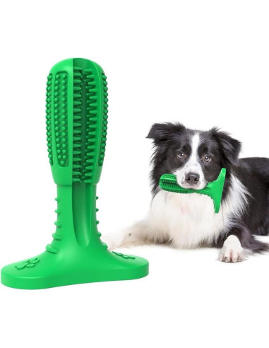 Cepillo de Dientes para Perros Kanine Care - Juguete de Goma Natural 16.5cm