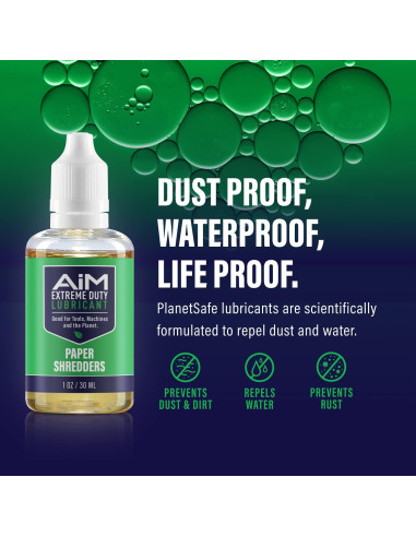 Lubricante para Trituradoras de Papel Planet Safe 30 ml
