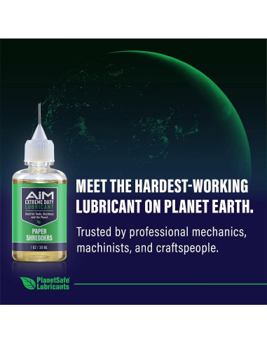 Lubricante para Trituradoras de Papel Planet Safe 30 ml