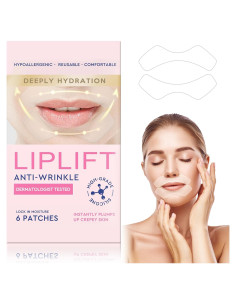 Parches Antienvejecimiento para Labios HOOJLX - 6 Unidades