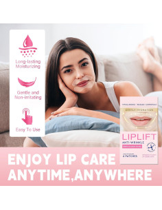 Parches Antienvejecimiento para Labios HOOJLX - 6 Unidades 2