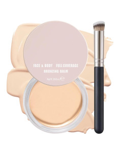 Corrector Completo Lingyun 45g - Maquillaje Impermeable para Ojeras
