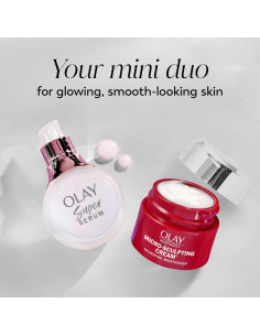 Kit Olay Super Serum y Crema Microesculpidora 11.8 mL + 14.8 mL 2