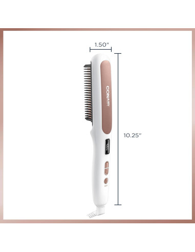 Cepillo Alisador Calentado Conair BC700 Doble Cerámica 199C