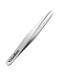 Pinzas Puntiagudas Velodios de Acero Inoxidable para Cejas