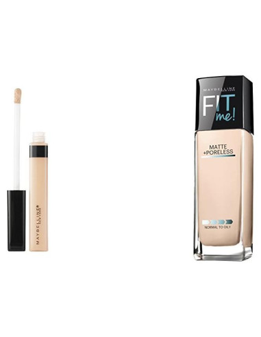 Paquete Maybelline Fit Me Base Mate + Corrector Claro