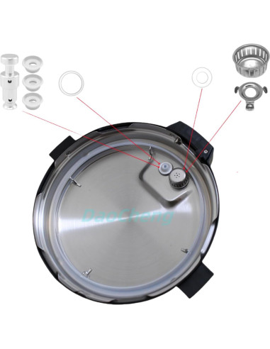 Juego de Repuestos Genérico para Olla de Presión Ultra60 11 Piezas