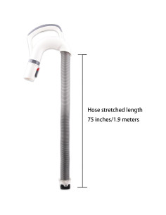 Manguera de Reemplazo Shark NV350 NV356E 1.9m PVC 2