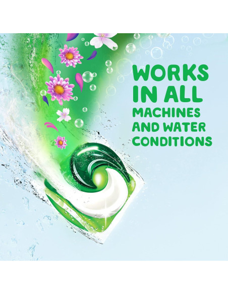 Gain Flings Detergente para Ropa 102 Pacs Aroma Brisa de Luna