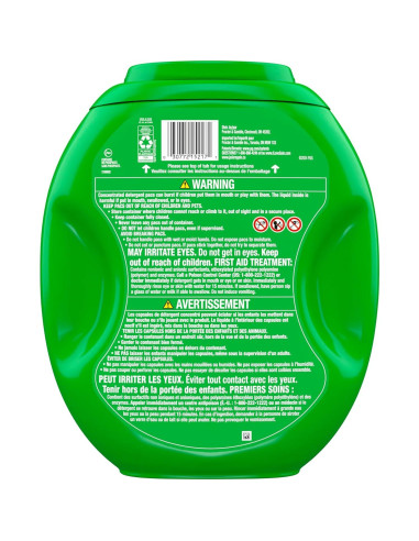 Gain Flings Detergente para Ropa 102 Pacs Aroma Brisa de Luna