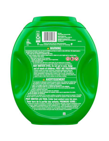 Gain Flings Detergente para Ropa 102 Pacs Aroma Brisa de Luna