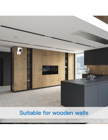 Kit de Montaje en Pared HOLACA para Wyze Cam V3 - 3 Pack Adhesivo